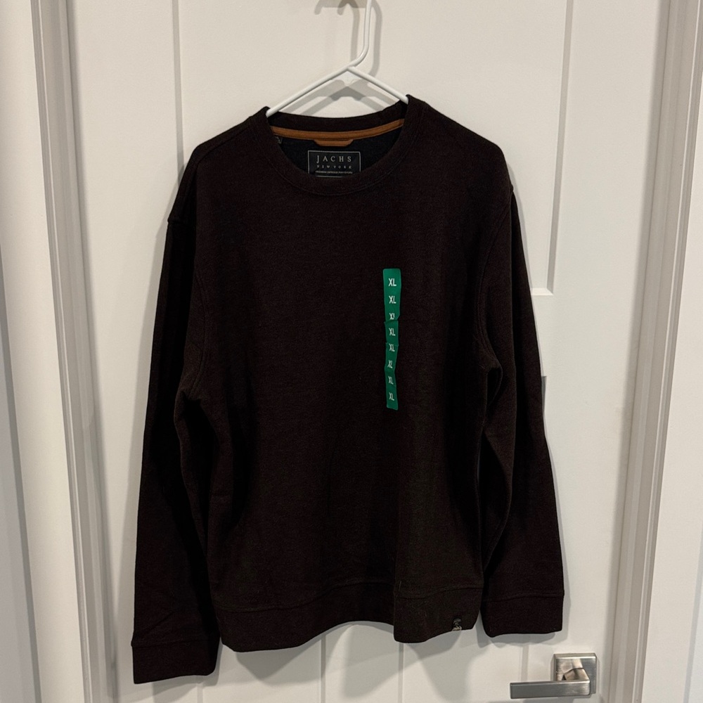 Jach’s Dark Brown Men's Sweater XL NWT